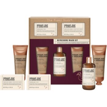 Baylis & Harding The Fuzzy Duck Bergamot, Hemp & Sandalwood set cadou pentru barbati - imagine 2